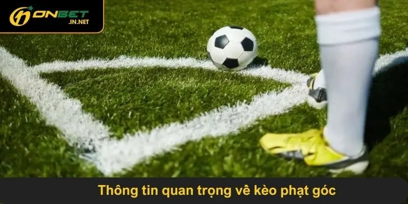 Thông tin quan trọng về kèo phạt góc